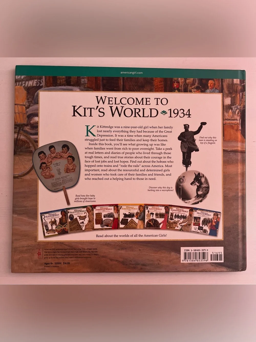 Set of 4 American Girl Books - Picture 3 of 11